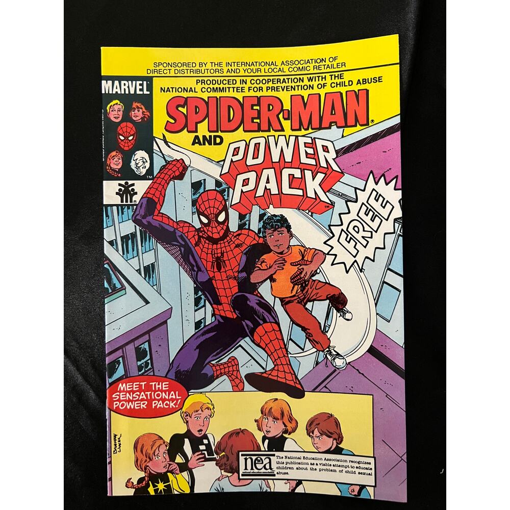 VINTAGE 1984 Marvel "SPIDER-MAN & POWER-PACK" SPECIAL COMIC - M- Never Opened